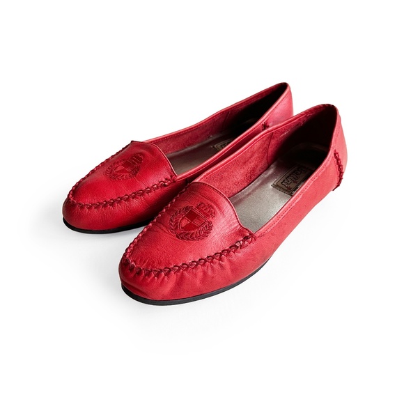 Bellini Shoes - Bellini Genuine Leather Loafer Shoe – Red